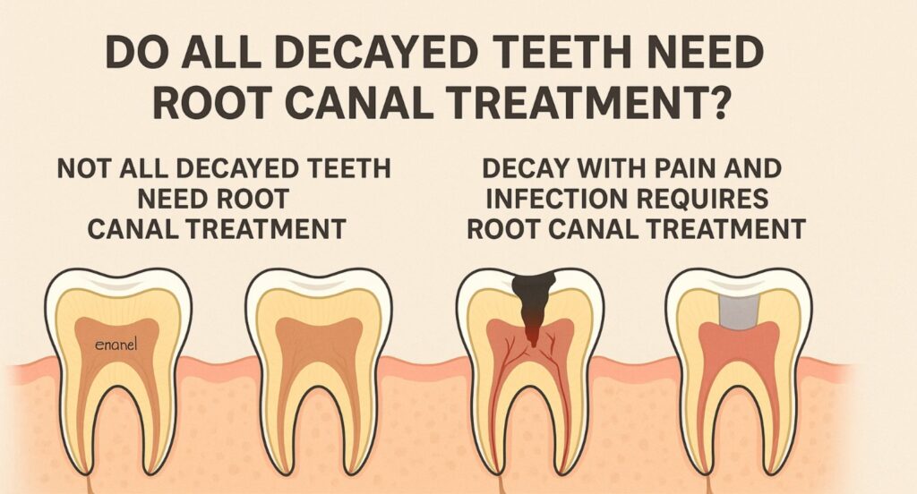 Does Every Decayed Tooth Need Root Canal Treatment